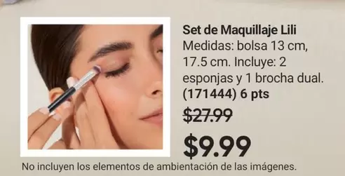 Elementos - Set de Maquillaje Lili