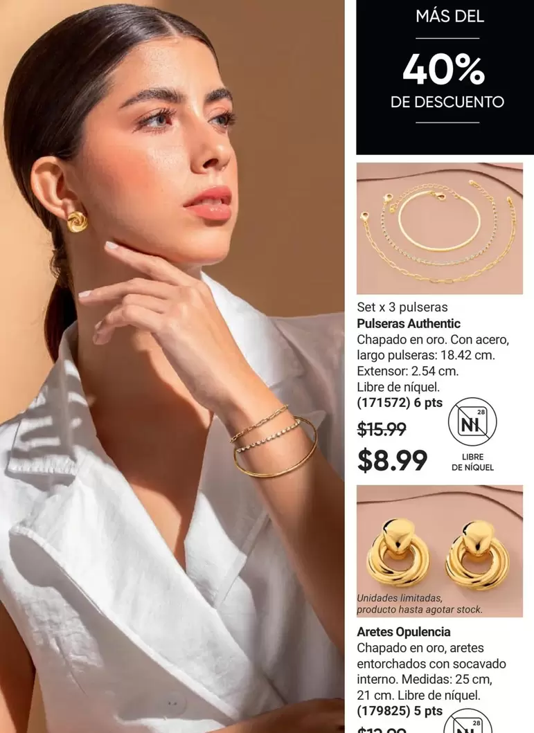 Set x 3 pulseras Pulseras Authentic