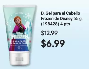 Avon - Gel para el Cabello Frozen de Disney