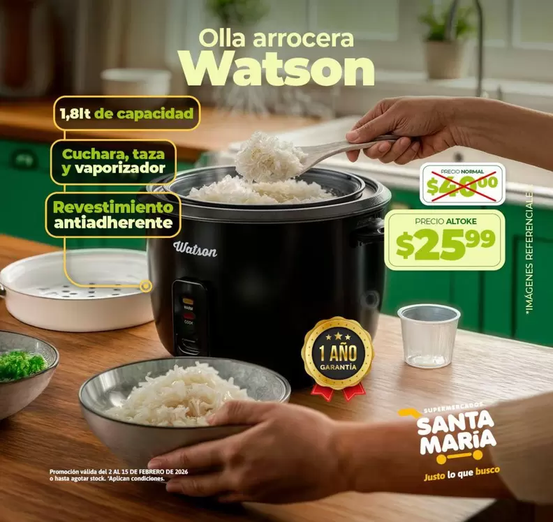 Promoción - Olla arrocera