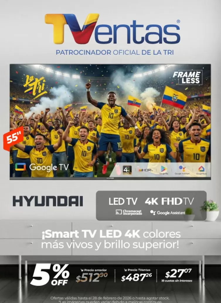 Imágenes - LED TV 4K FHD TV