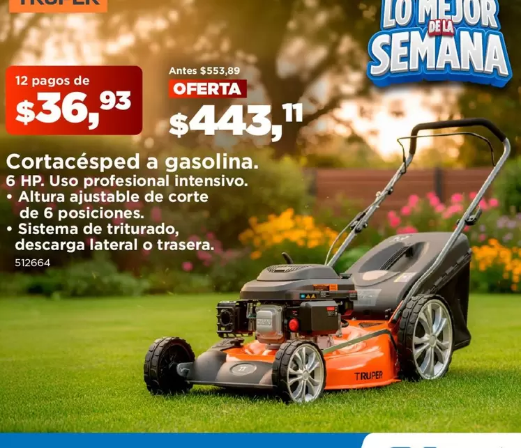 HP - Cortacésped a gasolina