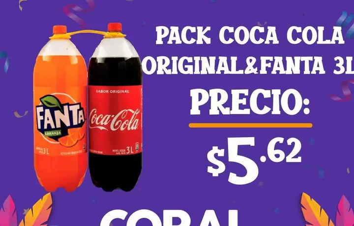 Coca Cola - ORIGINAL & FANTA