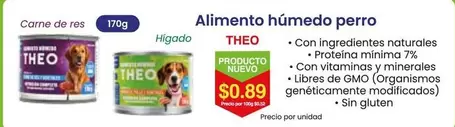 Alimento húmedo perro