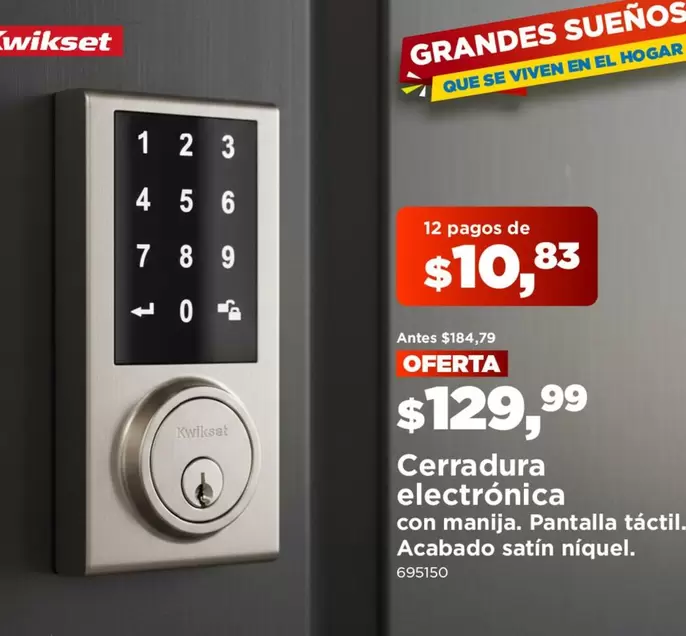 Cerradura electrónica