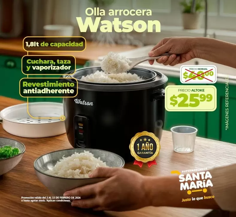 Promoción - Olla arrocera