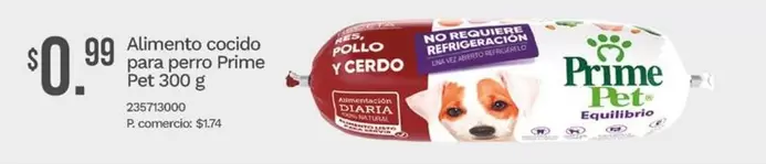 Alimento cocido para perro Prime Pet