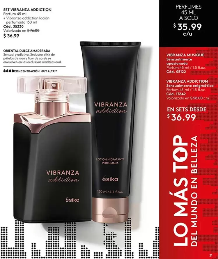 Ésika - VIBRANZA ADDICTION