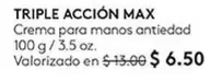 TRIPLE ACCIÓN MAX