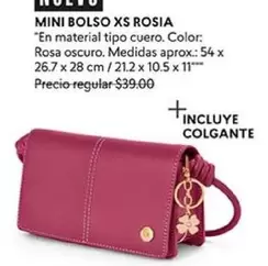 Rosa - MINI BOLSO XS ROSIA