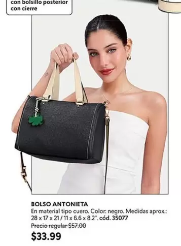 Negro - BOLSO ANTONIETA