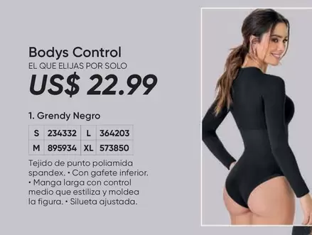 Negro - Bodys Control