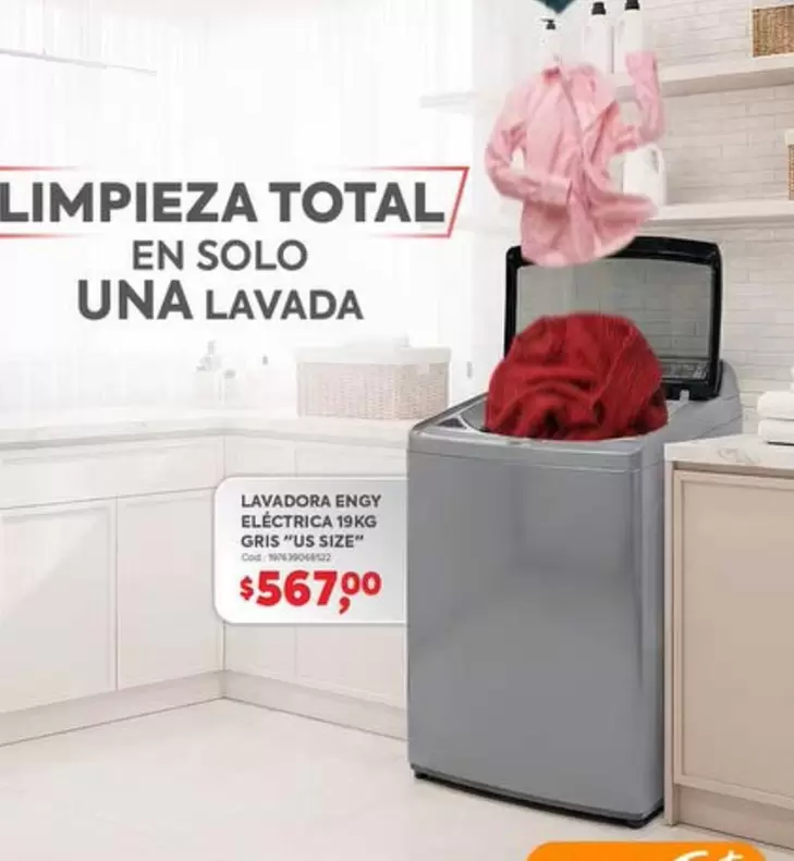 ELECTRICA 19KG GRIS "US SIZE