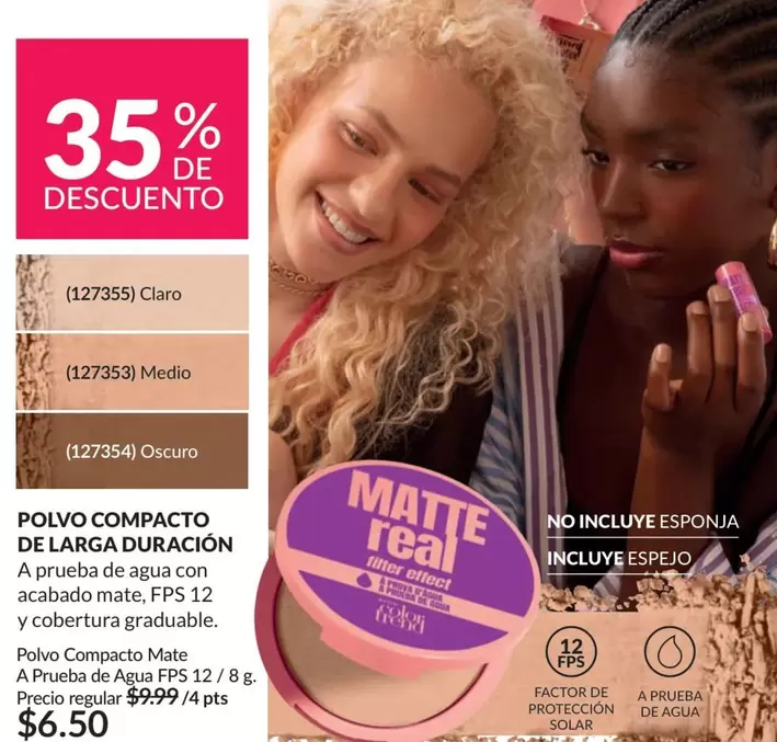 mate - POLVO COMPACTO DE LARGA DURACIÓN