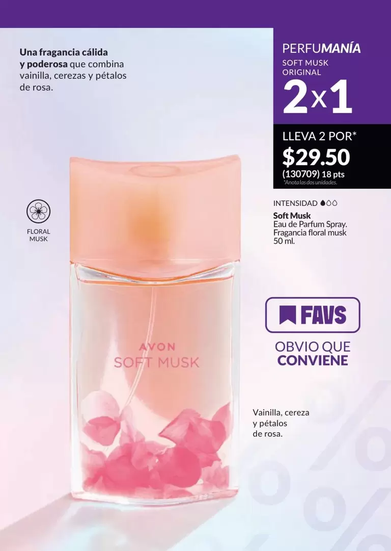 Avon - SOFT MUSK ORIGINAL