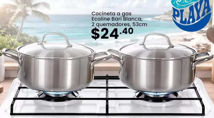 Blanca - Cocineta a gas