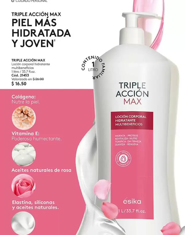 Rosa - TRIPLE ACCIÓN MAX