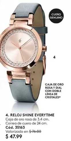 Rosa - RELOJ SHINE EVERYTIME