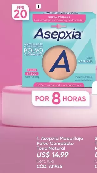 mate - Maquillaje Polvo Compacto