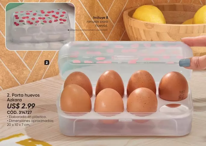 Porta -  huevos Azkara