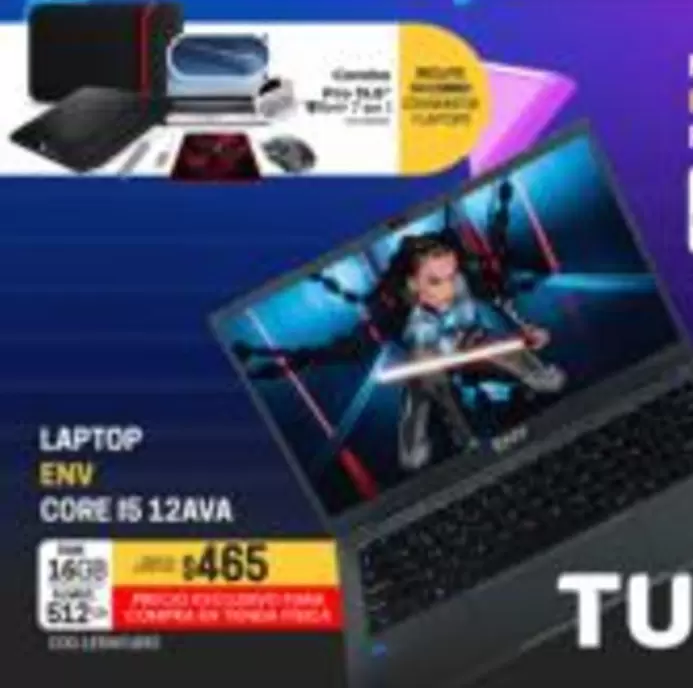 LAPTOP ENV CORE I5 12AVA