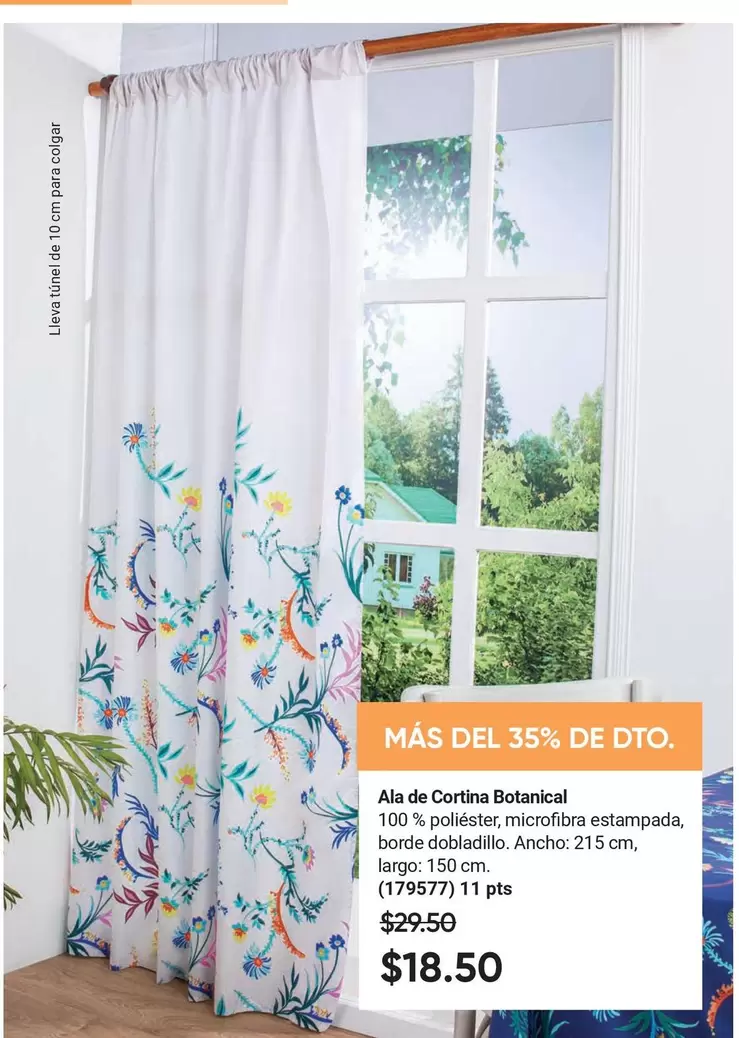 Ala de Cortina Botanical