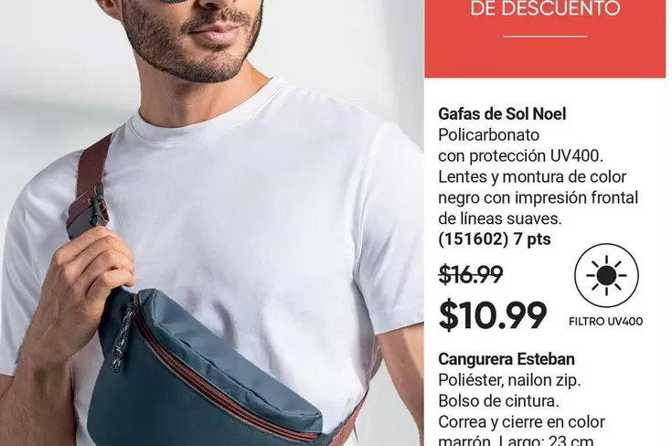 Sol - Gafas de Noel, Cangurera Esteban