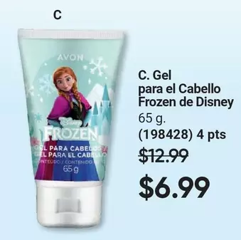 Avon - Gel para el Cabello Frozen de Disney
