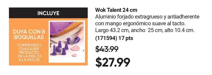 Mango - Wok Talent 24 cm