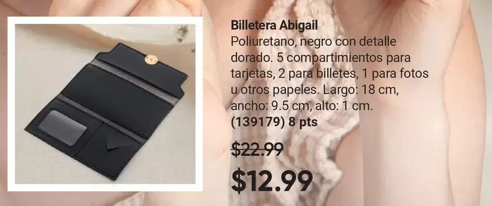 Negro - Billetera Abigail