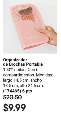 Organizador de Brochas Portable