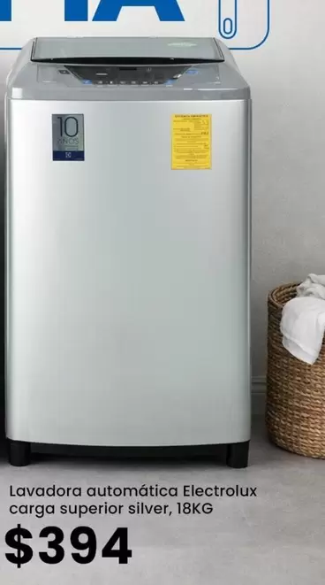 Lavadora automática Electrolux