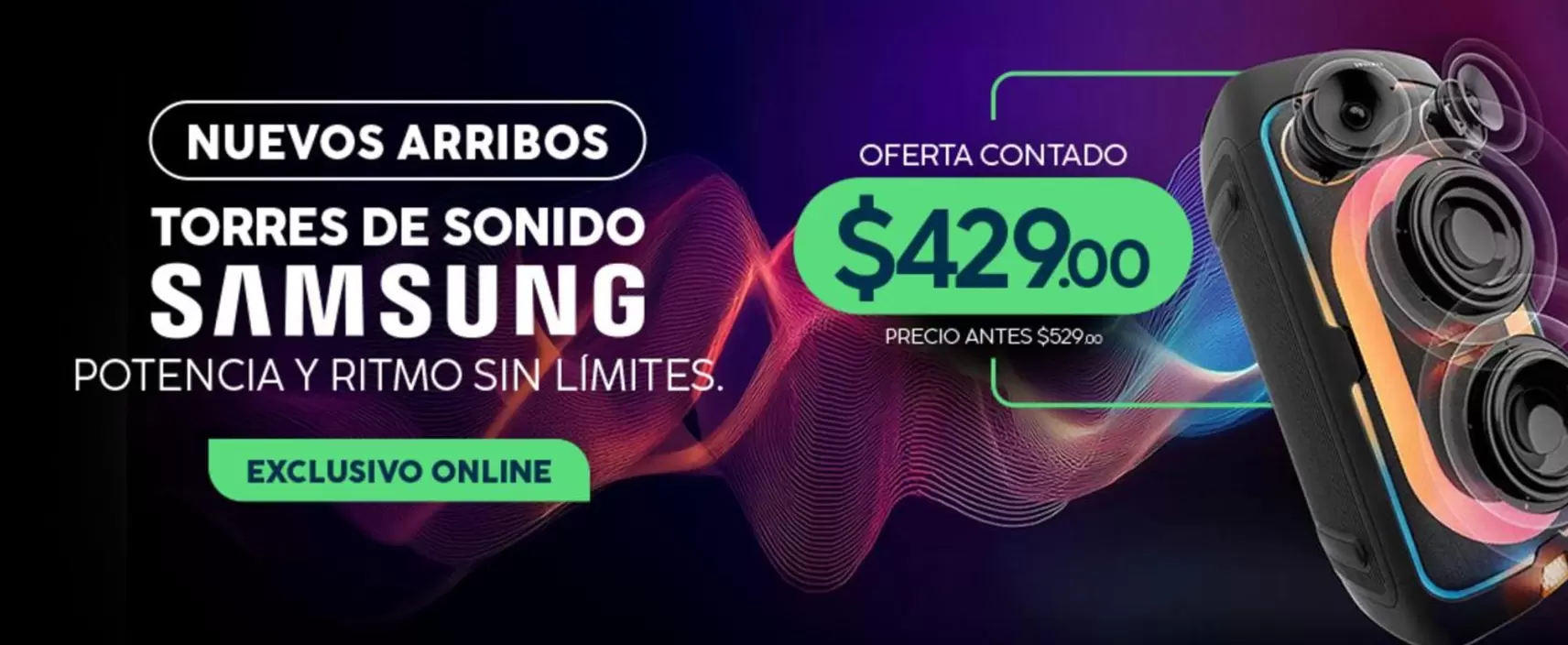 Samsung - TORRES DE SONIDO
