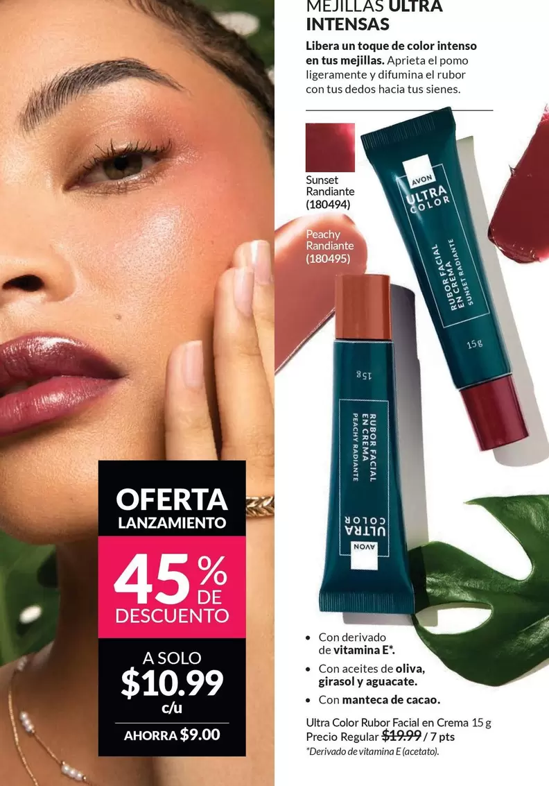 Avon - MEJILLAS ULTRA INTENSAS