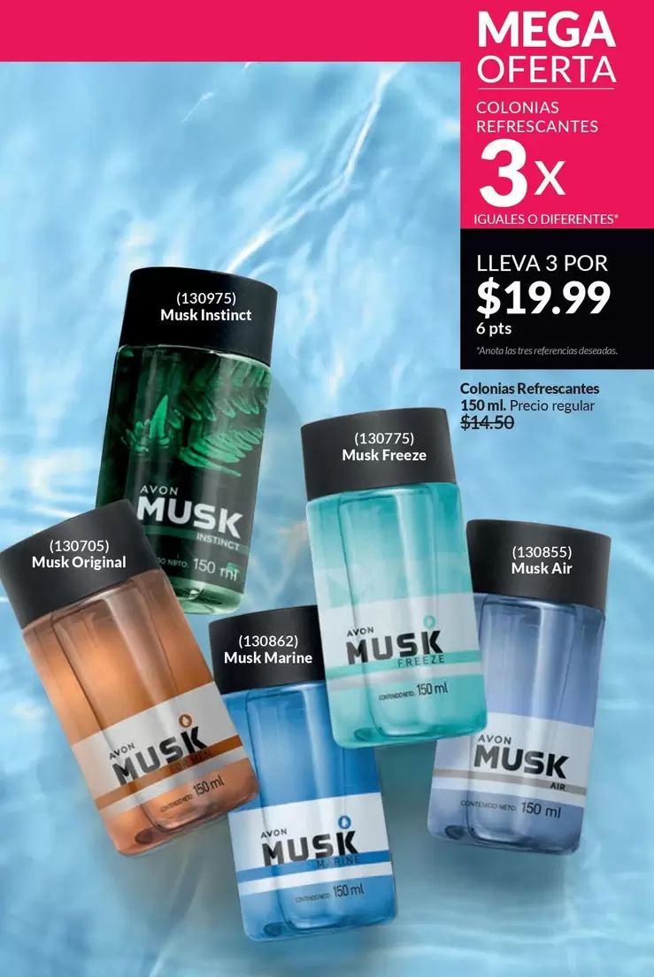 Avon - COLONIAS REFRESCANTES