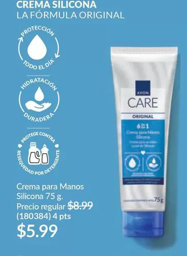 Avon - Crema para Manos Silicona
