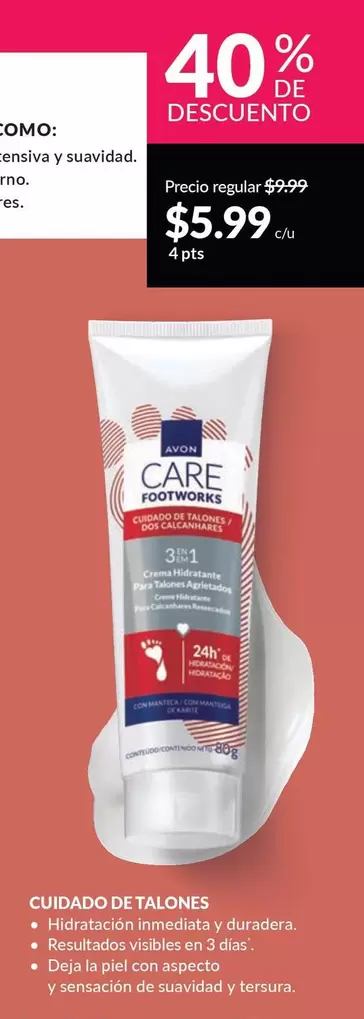 Avon - CARE FOOTWORKS