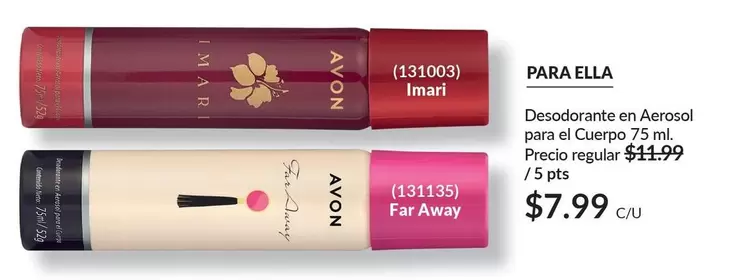 Avon - Imari (131003) or Far Away (131135)