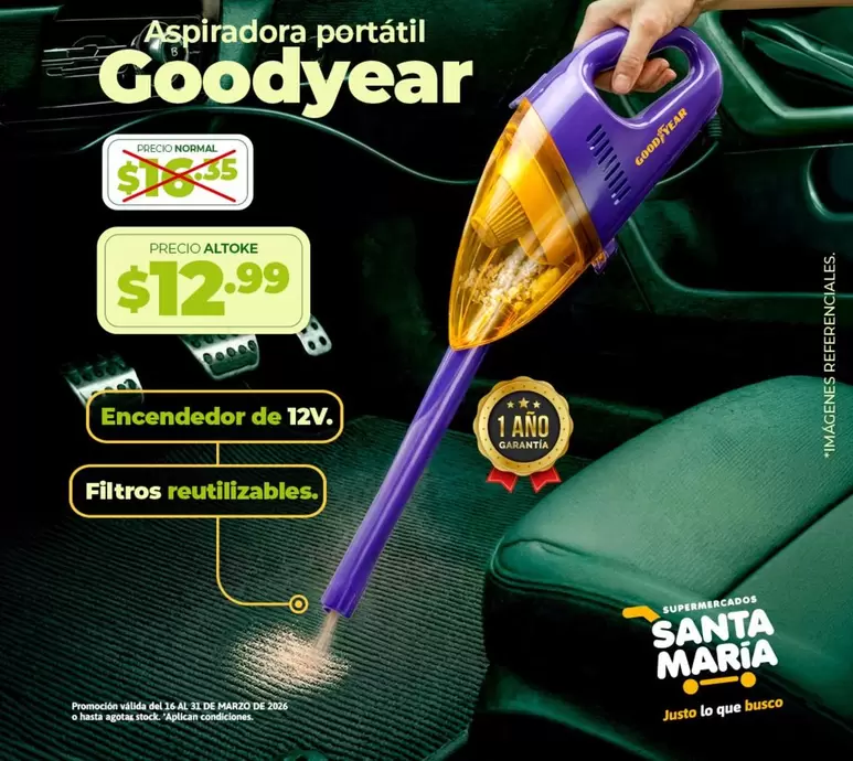 Promoción - Aspiradora portátil