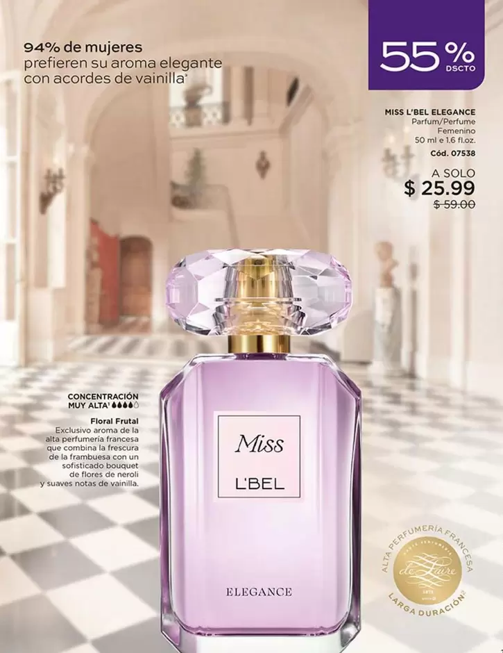 L'bel - Miss L'BEL Elegance Eau de Parfum