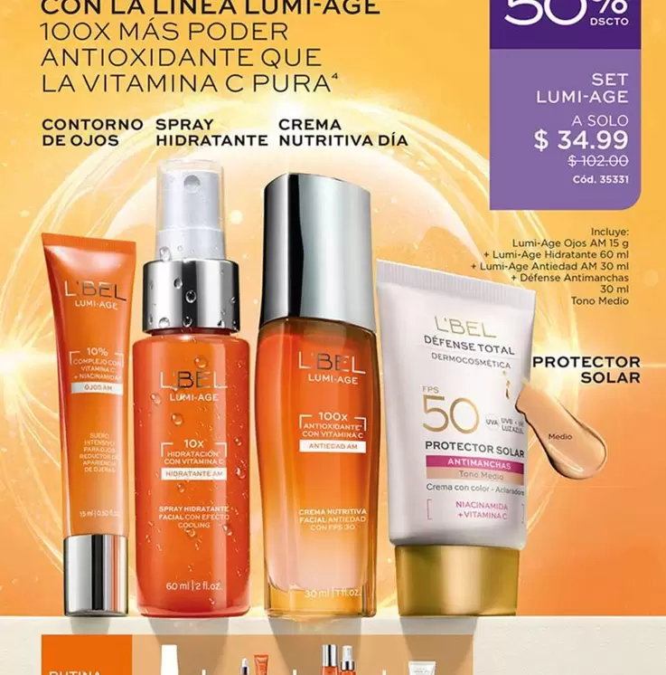 L'bel - LUMI-AGE SET