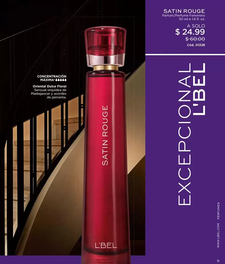 L'bel - SATIN ROUGE Perfume