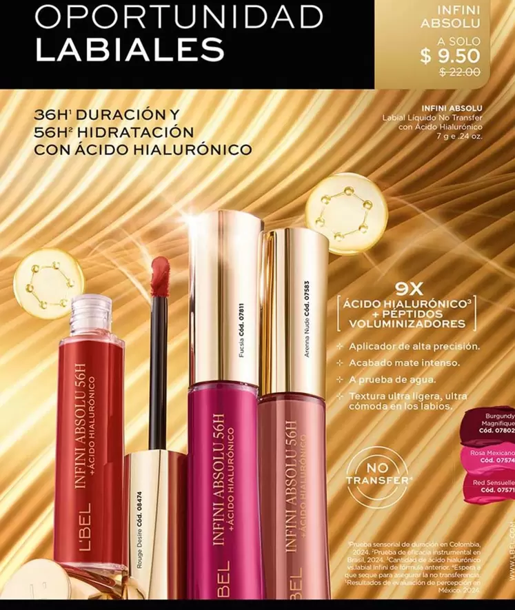L'bel - OPORTUNIDAD LABIALES