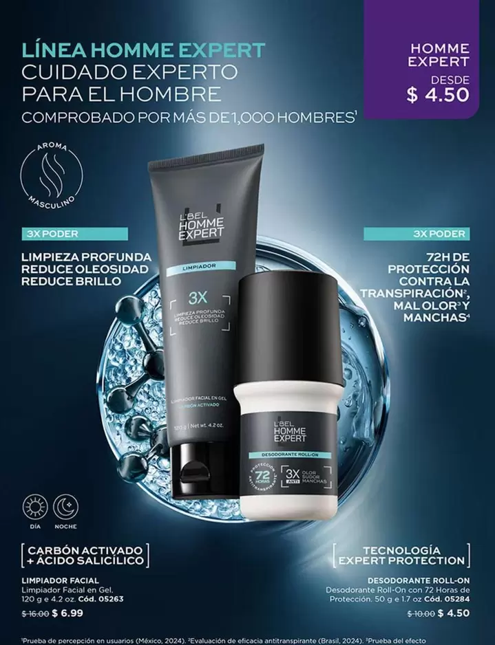 Brasil - LÍNEA HOMME EXPERT CUIDADO EXPERTO PARA EL HOMBRE