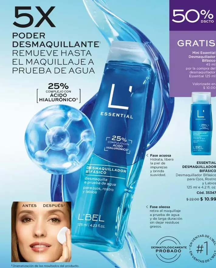 L'bel - PODER DESMAQUILLANTE