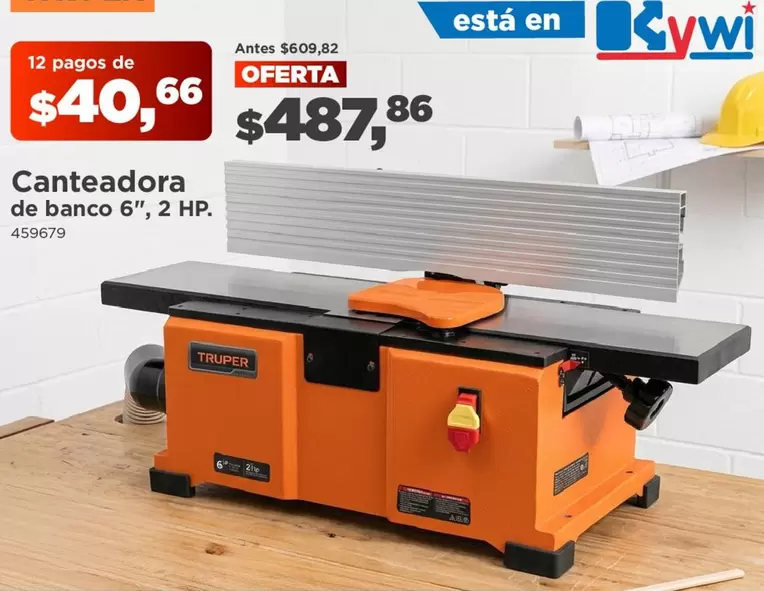 HP - Canteadora de banco 6", 2 . - 459679