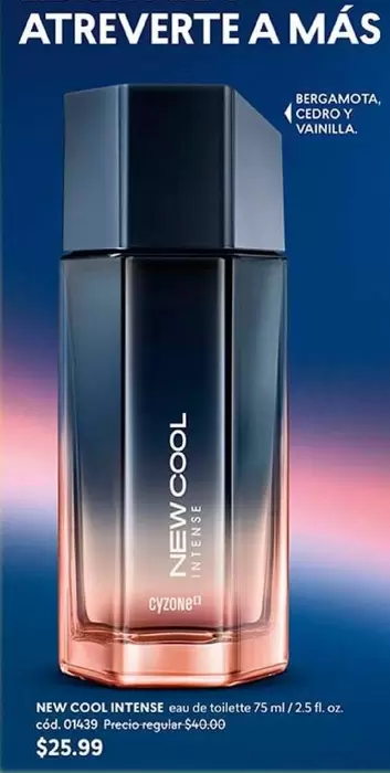 cool - NEW COOL INTENSE eau de toilette 75 ml / 2.5 fl. oz.