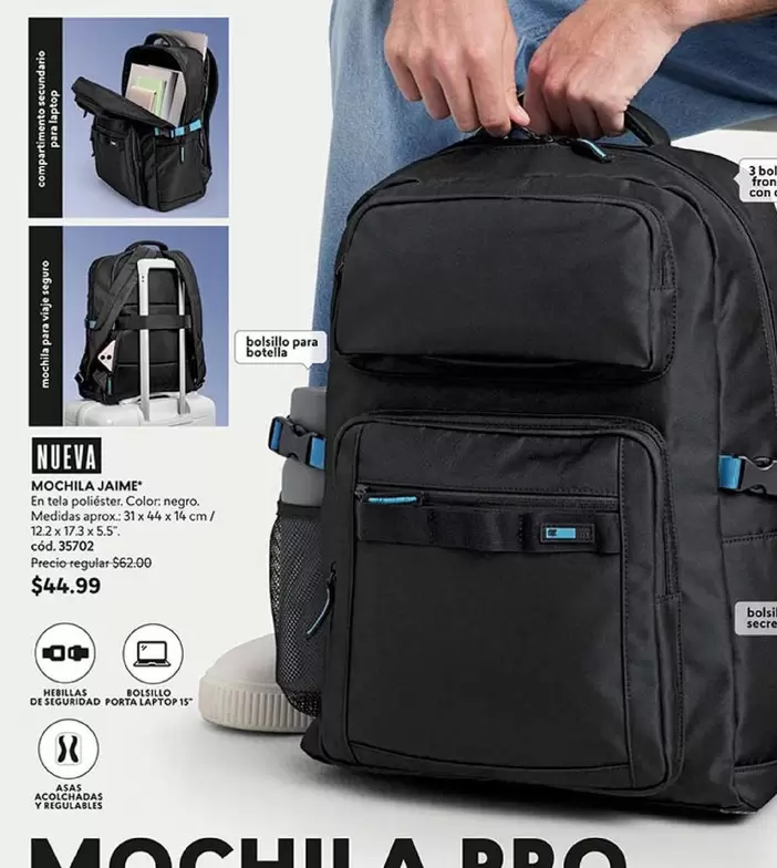 Negro - MOCHILA JAIME