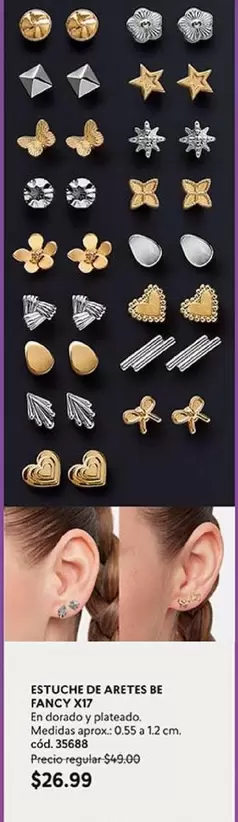 Estuche de Aretes Fancy X07