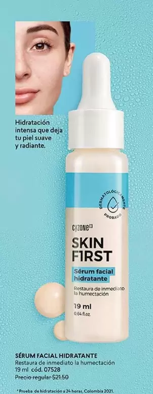 Colombia - SKIN FIRST Sérum facial hidratante
